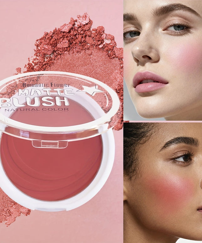 KissICON Buildable 4shade Matte Blush Waterproof Longlasting