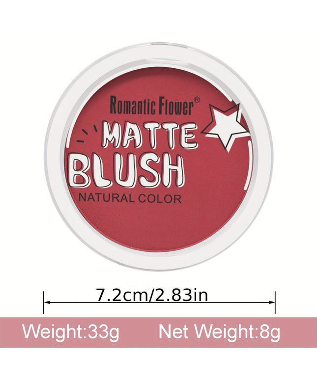 KissICON Buildable 4shade Matte Blush Waterproof Longlasting