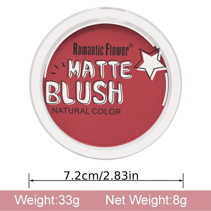 Buildable 4shade Matte Blush Waterproof Longlasting