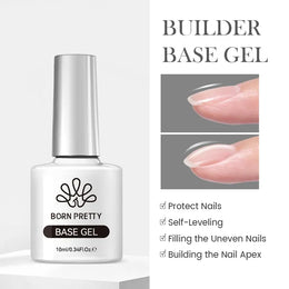 KissICON Builder Base Gel KissIcon Born Pretty Base and Top Coat Gel
