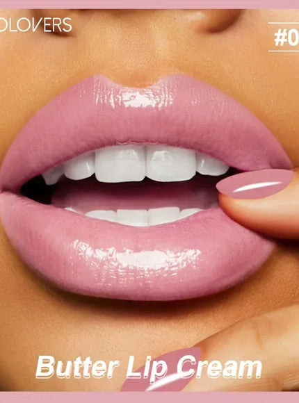 KissICON 💋 Butter Gloss Non Sticky Lip Gloss Nude