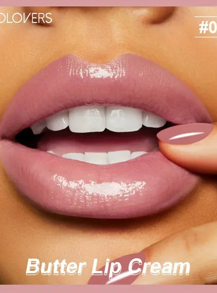KissICON 💋 Butter Gloss Non Sticky Lip Gloss Nude