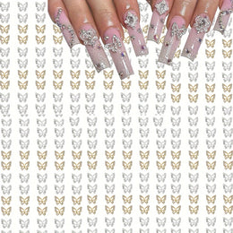KissICON 💋 Butterfly Nail Charms 3D Gems - Shimmering