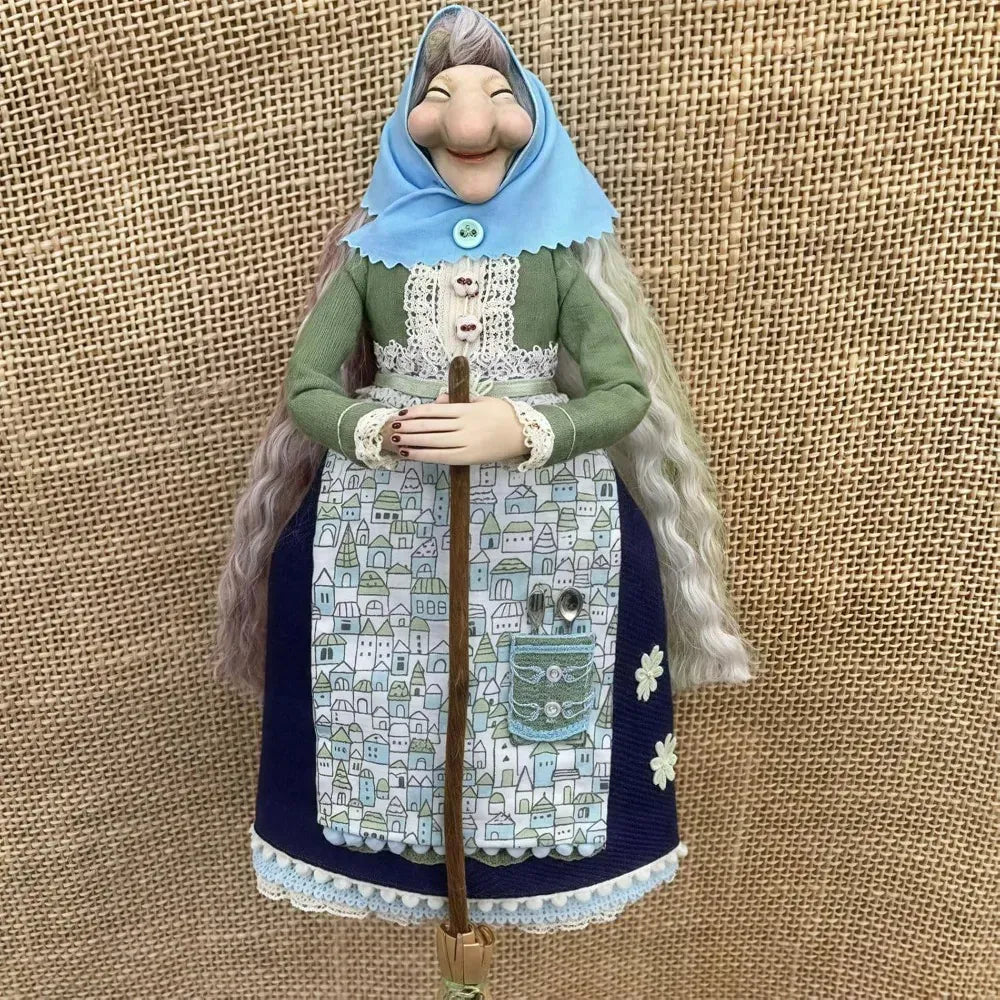 KissICON C Halloween Kitchen Witch Doll Witch Doll Door Decor Good Luck Charm Home Charming Festive Antique-Inspired Decor Home Decoration
