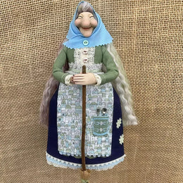 KissICON C Halloween Kitchen Witch Doll Witch Doll Door Decor Good Luck Charm Home Charming Festive Antique-Inspired Decor Home Decoration