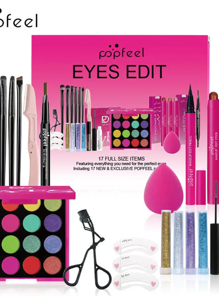 KissICON C KissIcon All-In-One Makeup Gift Set for Women -