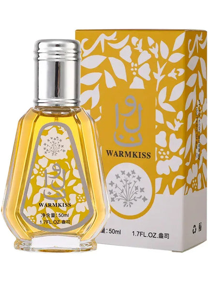 KissICON C-Yellow 50ml Arab Dubai Vanilla Perfume for Women Floral Woody