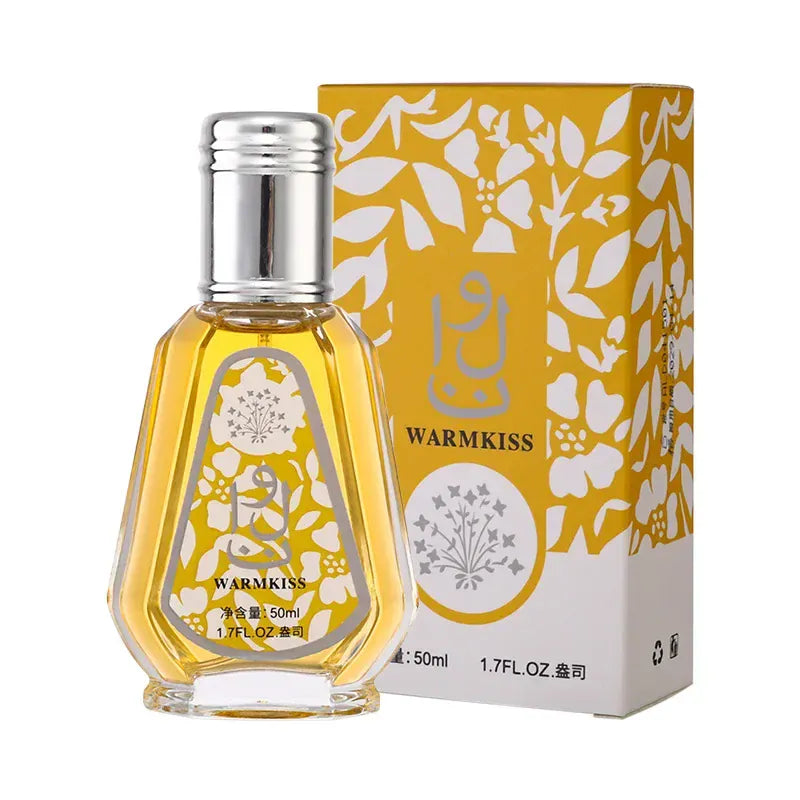 KissICON C-Yellow 50ml Arab Dubai Vanilla Perfume for Women Floral Woody