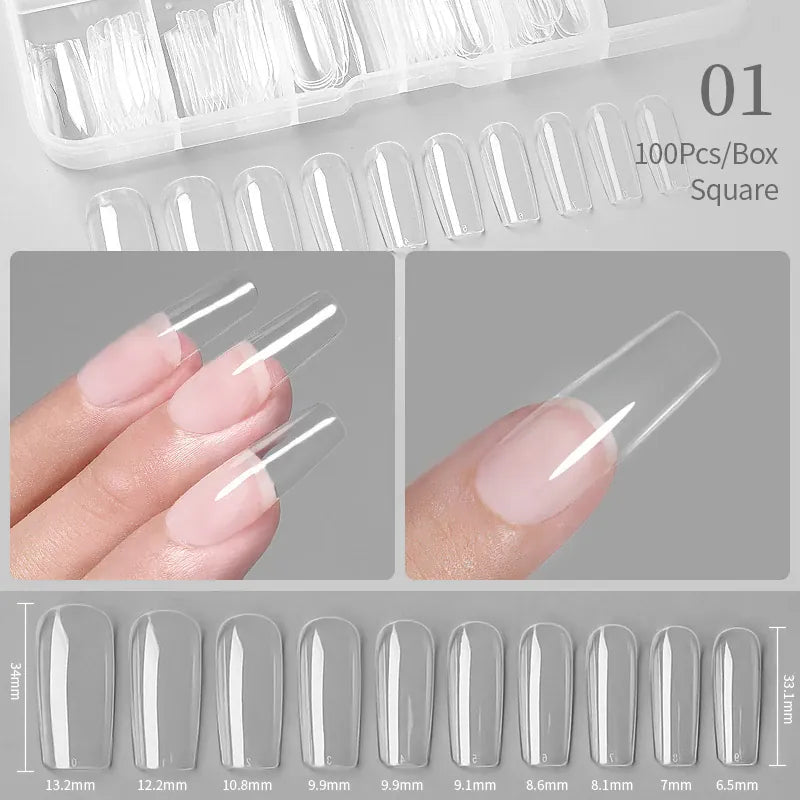 KissICON C01 KissIcon Press On Nails Capsule Gel System -