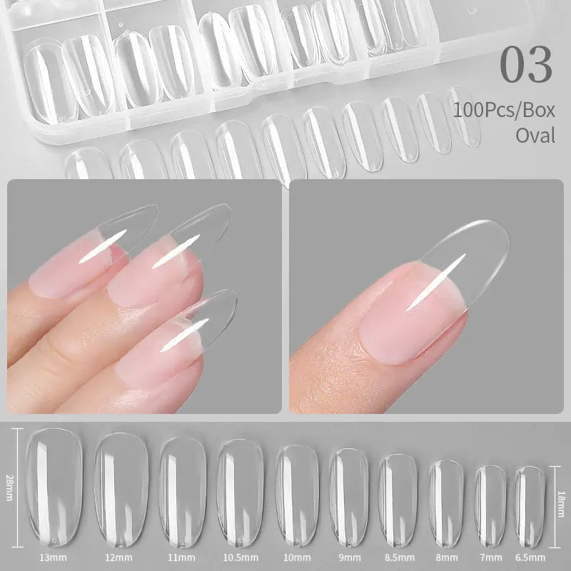 KissICON C03 KissIcon Press On Nails Capsule Gel System -