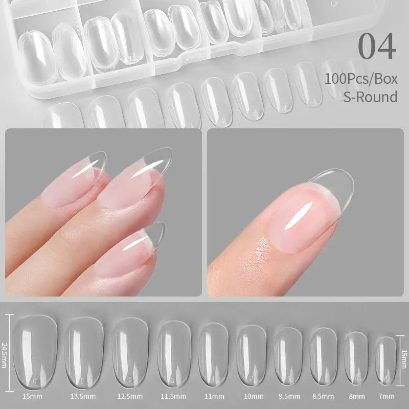 KissICON C04 KissIcon Press On Nails Capsule Gel System -