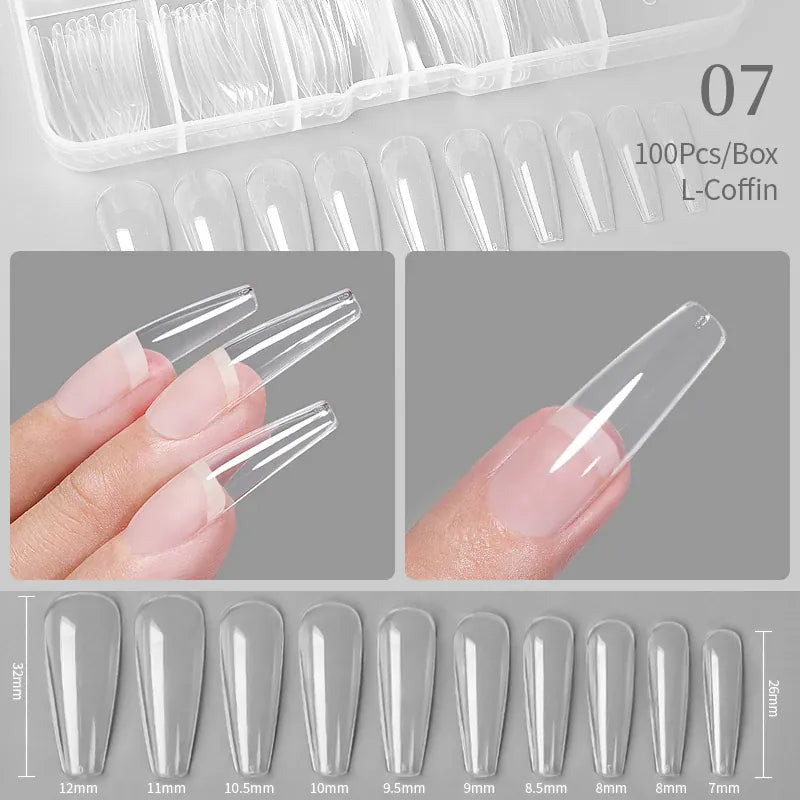 KissICON C07 KissIcon Press On Nails Capsule Gel System -