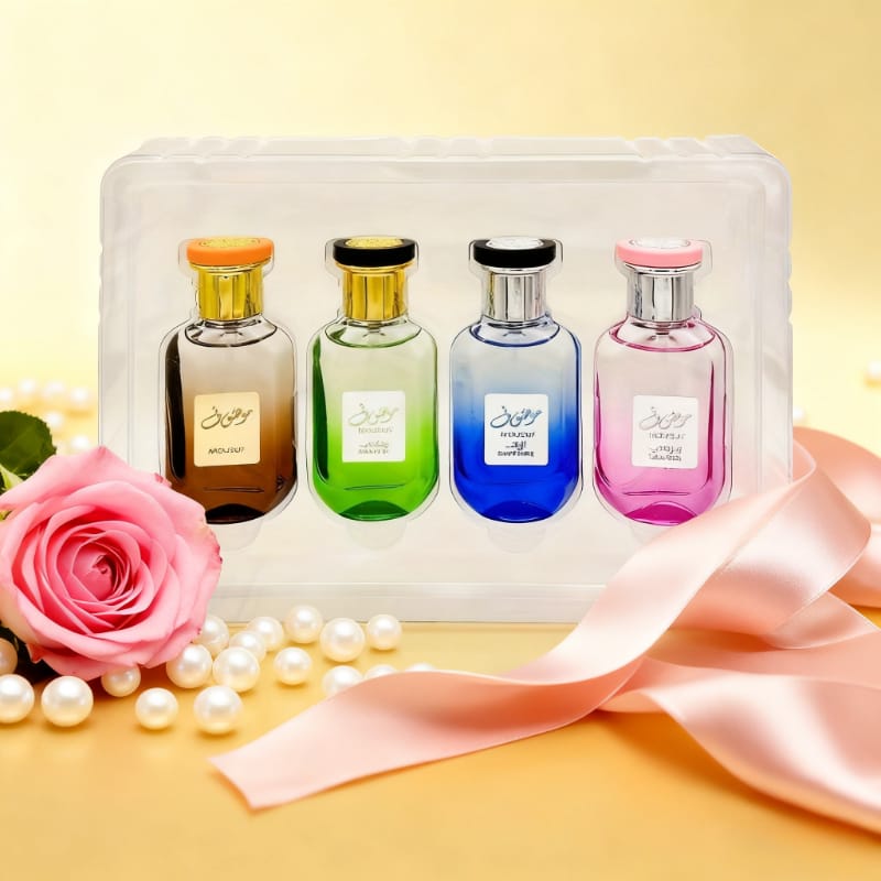 KissICON Mousuf set / 25ml*4 Wood Flower Citrus Jasmine Sandalwood 4bottle Perfume