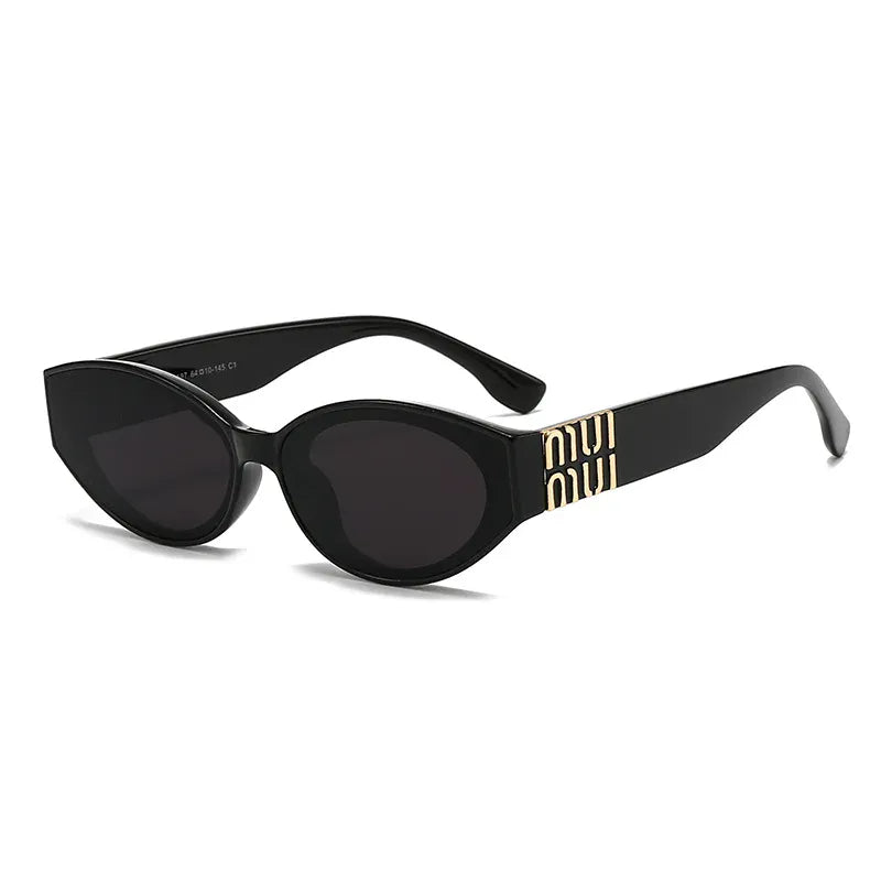 Dropshipman C1 Oval Glamour Sunglasses – Unisex UV400