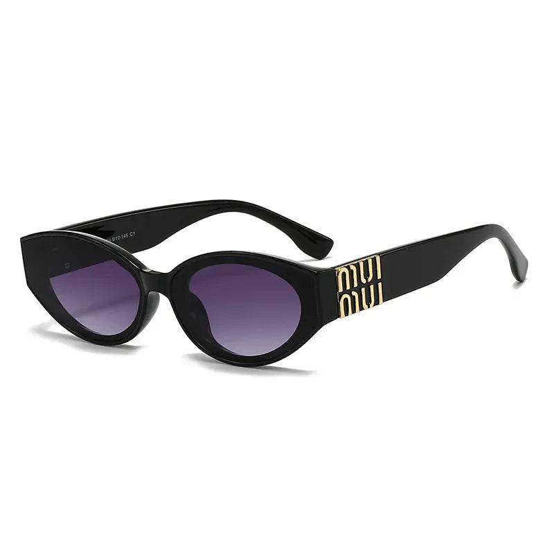 Dropshipman C2 Oval Glamour Sunglasses – Unisex UV400