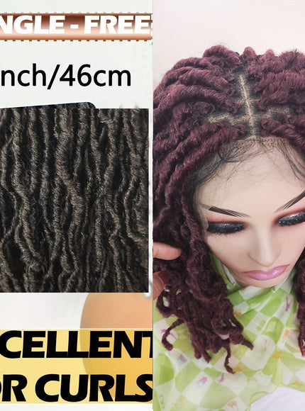Kissicon 18 Inch Natural Black Faux