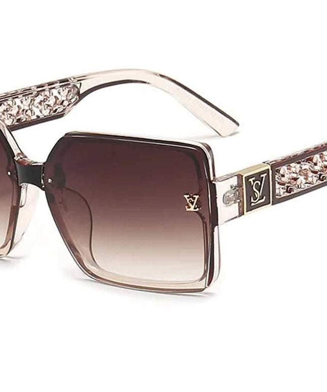 KISSICON C4 Classic Luxury Square Sunglasses – Unisex UV400 Shades