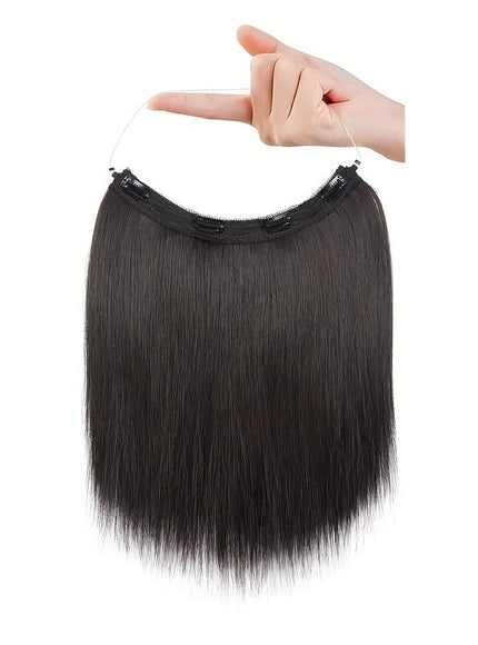 KissIcon 12in Invisible Wire Hair Extensions - Secure