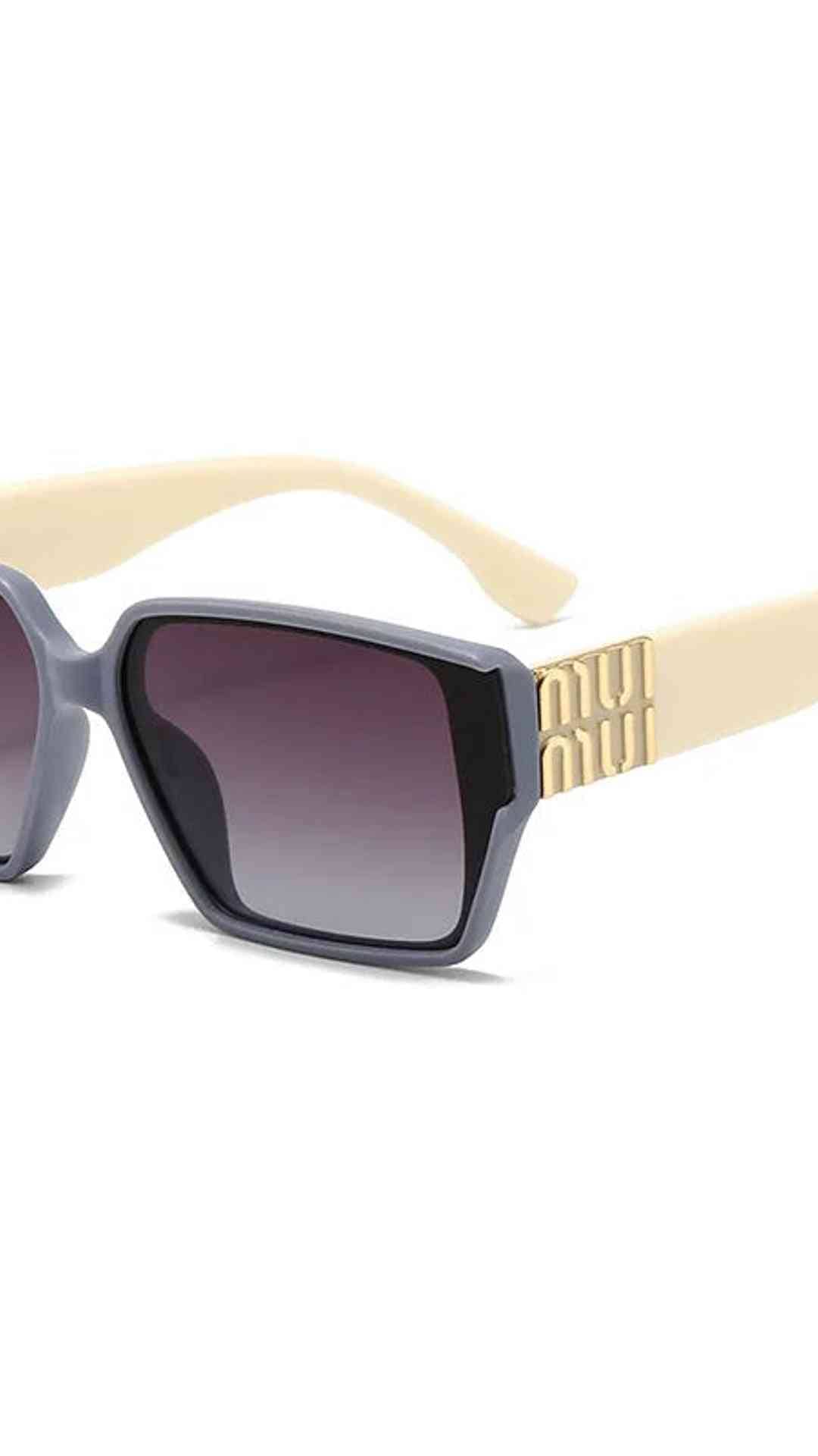 KissICON C5 Luxury Square Unisex Sunglasses – Vintage Trend UV400 Protection