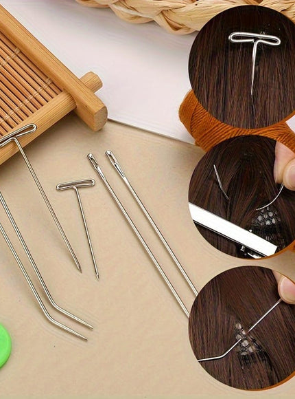 KissIcon Hair Extension Sewing Kit Needles And Thread