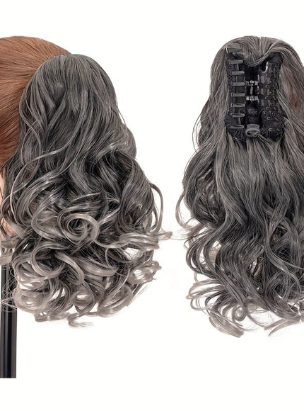 KissIcon Ponytail Extension - Clip In 14 Inch