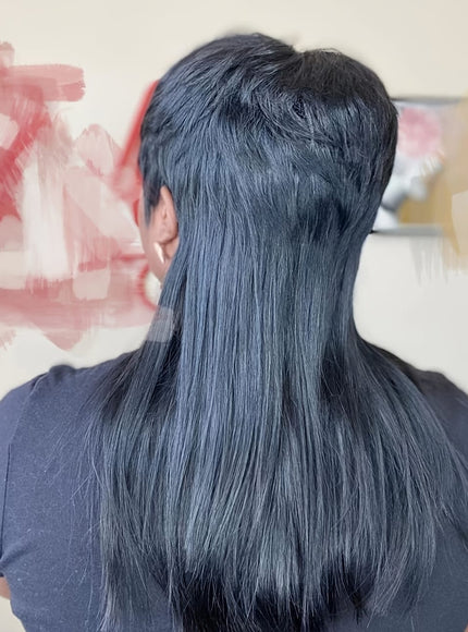 Kissicon Mullet Pixie Cut Synthetic Wig