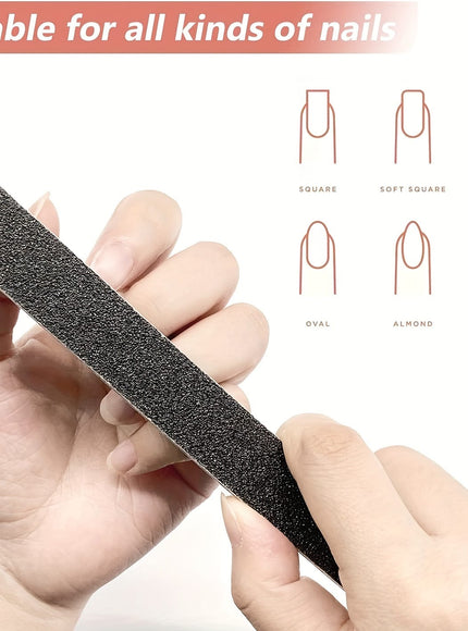 Professional Double Sided Grit Nail Files Boards Non