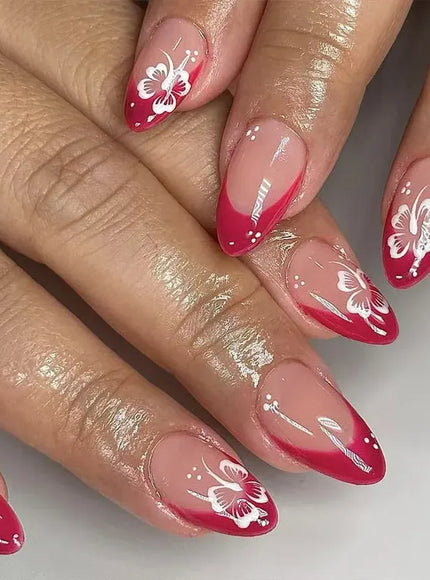 KissICON C849 KissIcon 24Pcs Almond Press On Nails - Shiny