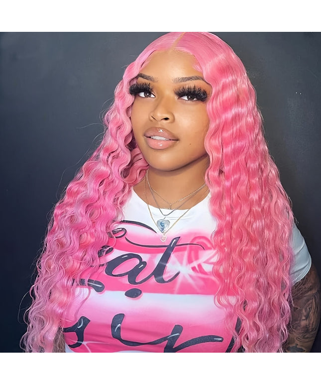 Kissicon 13x4 Lace Front Wig Pastel