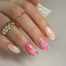 KissICON C955 KissIcon 24Pcs Almond Press On Nails - Shiny