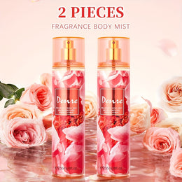 KissICON Cactus Flower/Floral Notes KissIcon 8oz Body Mist Duo Strawberry Cupcake -