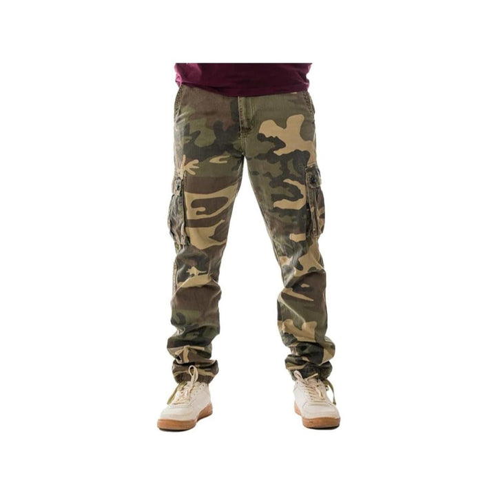 Vasego Durable 6Pocket Loose Fit Mens Cargo Work Pants