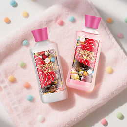 KissICON Candy / 2pcs Candy Spa Gift Set Cotton Candy Scent Bath