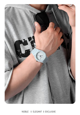 KissICON Candy Color Unisex Watch Waterproof Quartz Morandi Fashion