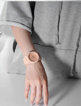KissICON Candy Color Unisex Watch Waterproof Quartz Morandi Fashion