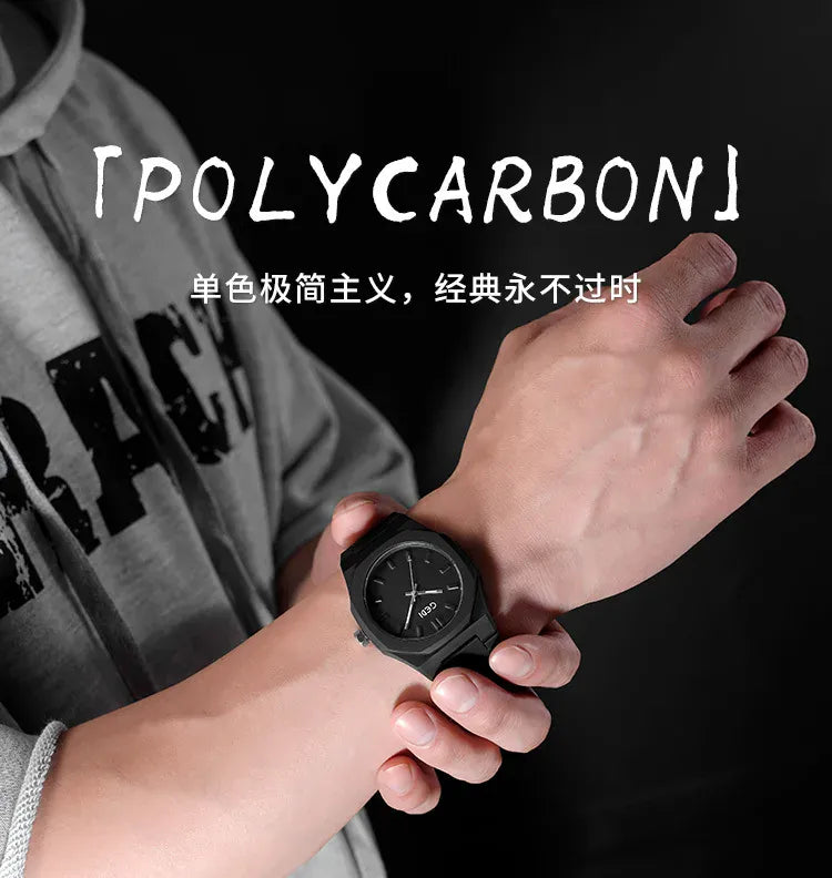 KissICON Candy Color Unisex Watch Waterproof Quartz Morandi Fashion