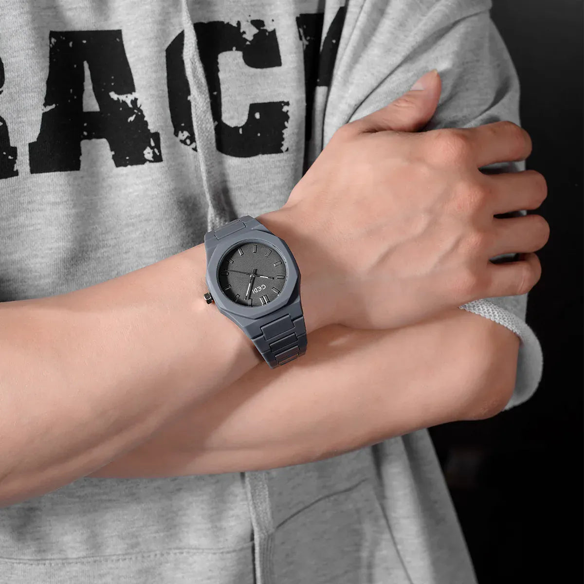 KissICON Candy Color Unisex Watch Waterproof Quartz Morandi Fashion