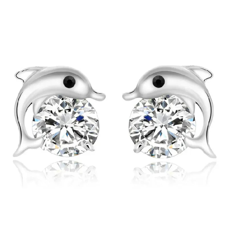 KissICON carefully selected 10 Drop Earrings Women Engagement Party Exquisite Ear Accessories Fashion Jewelry Temperament Sweet Pink Pear Cubic Zirconia