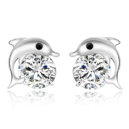 KissICON carefully selected 10 Drop Earrings Women Engagement Party Exquisite Ear Accessories Fashion Jewelry Temperament Sweet Pink Pear Cubic Zirconia
