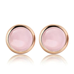 KissICON carefully selected 3 Drop Earrings Women Engagement Party Exquisite Ear Accessories Fashion Jewelry Temperament Sweet Pink Pear Cubic Zirconia
