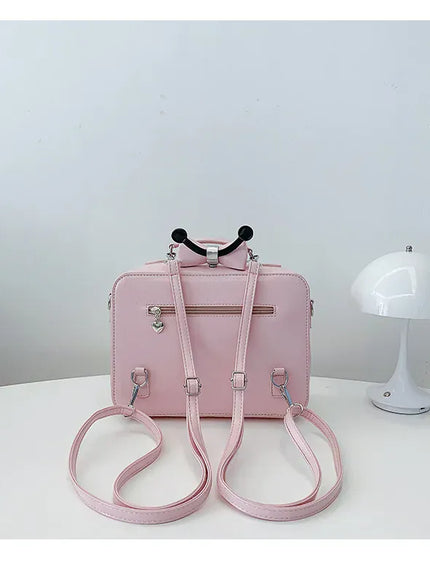 KissICON Cartoon Cute Handbags Funny Tv Transparent Square