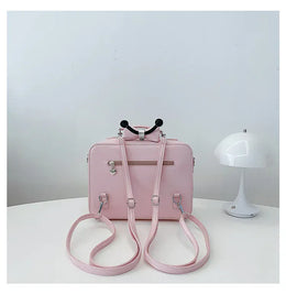 KissICON Cartoon Cute Handbags Funny Tv Transparent Square