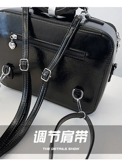 KissICON Cartoon Cute Handbags Funny Tv Transparent Square