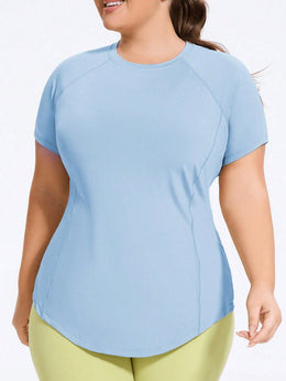 ZW Sports Apparel Casual Loose Side Slit Sleeveless Pullover Workout Top