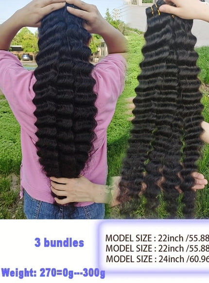 KissIcon Arietis Loose Deep Wave Bundles - Color