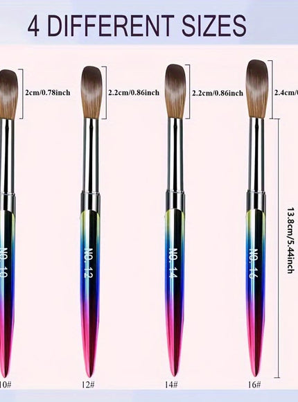 KissIcon Gradient Art Brush Set - Non Toxic