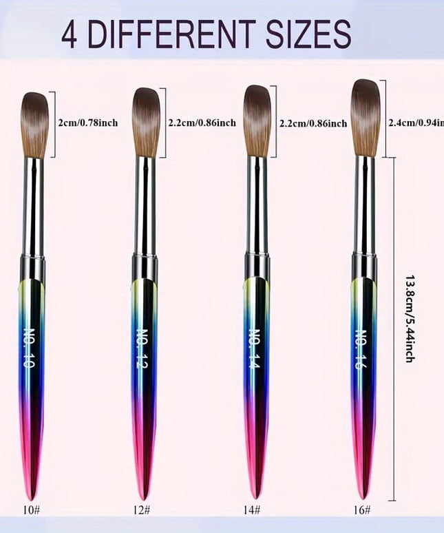 KissIcon Gradient Art Brush Set - Non Toxic