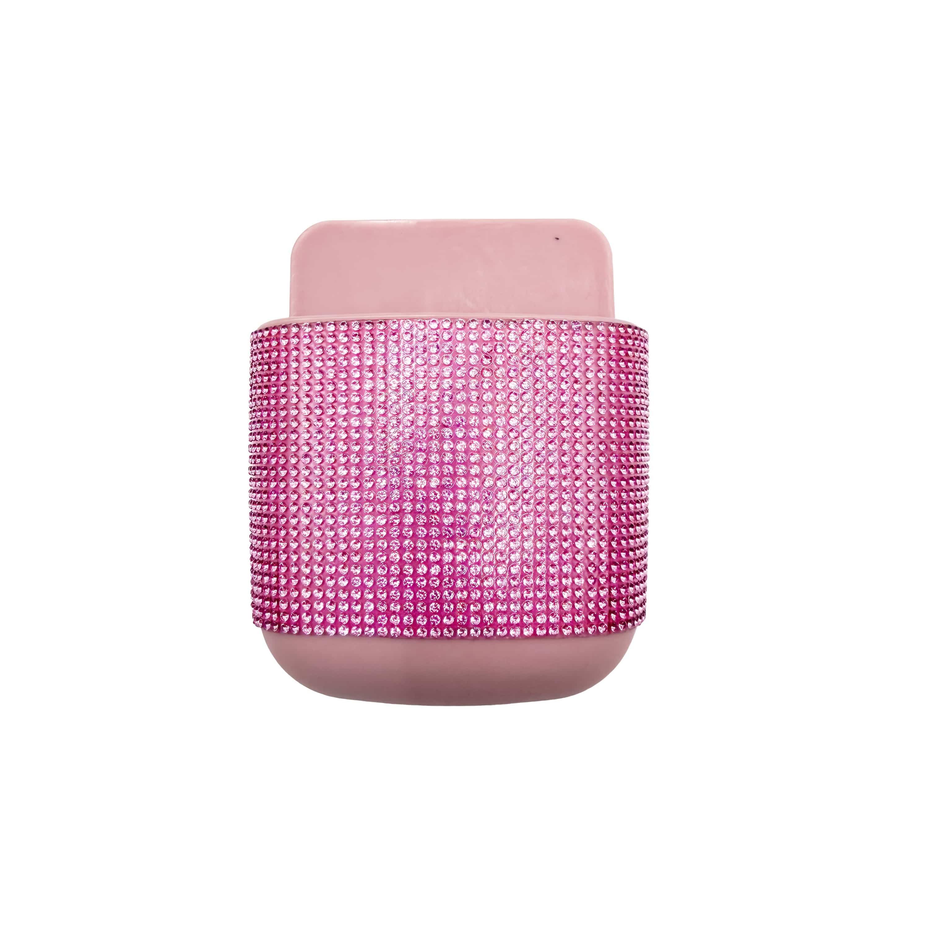 jkthpu-45 Charming Pink Hidden Port Wall Charger  Organizer DeskBedside Solution