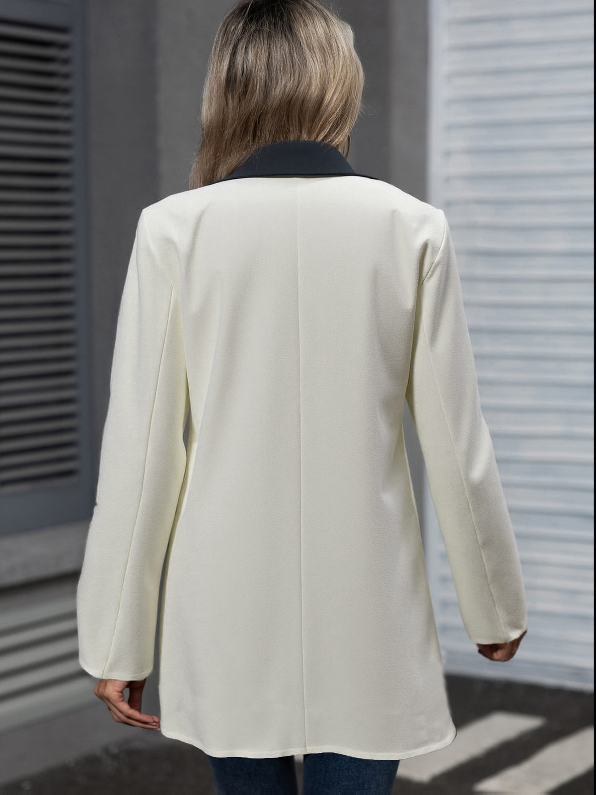 KissICON Chic Black White Blazer – To Evening Versatility