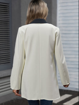 KissICON Chic Black White Blazer – To Evening Versatility